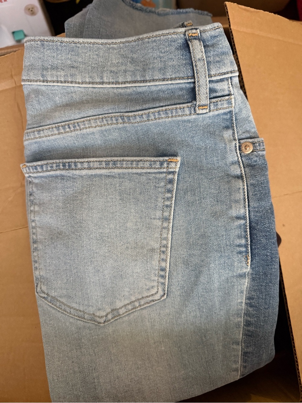 gap jeans size 10p